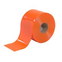 Oranžový PVC lamelový pás