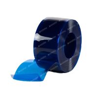 Modrý PVC lamelový pás